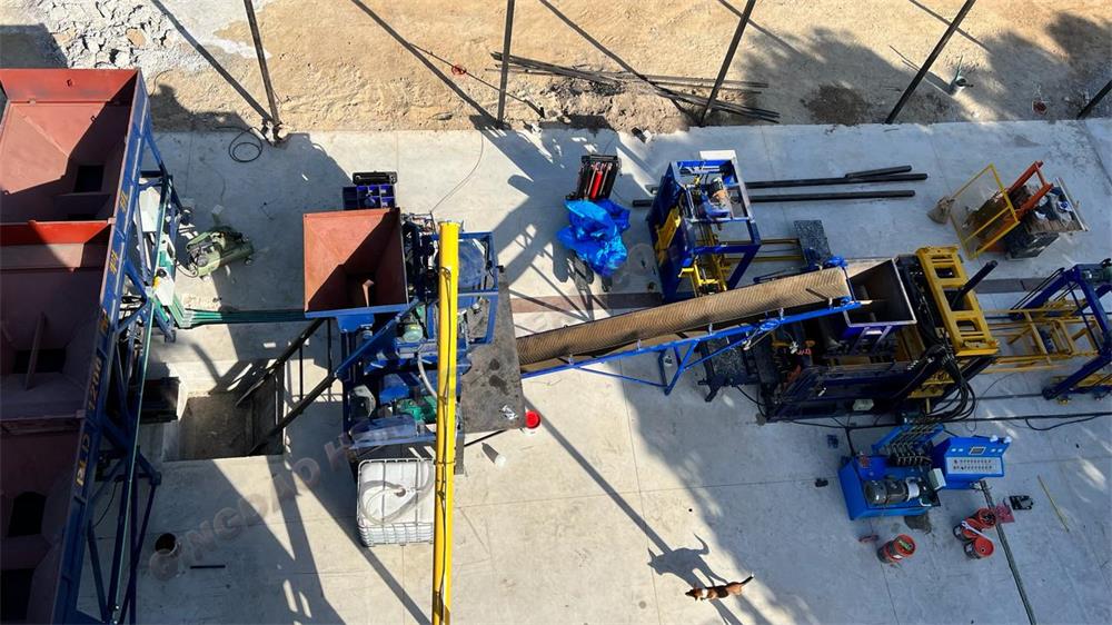 Producción de bloques de concreto de alta calidad